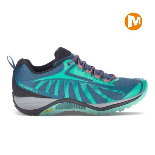 Merrell Siren Edge 3 Wanderschuhe Damen Türkis [DE-ENWXR]